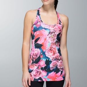 Lululemon Cool Racerback in Secret Garden